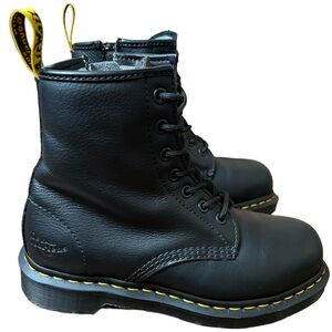 Dr Martens Maple Zip  Newark Women’s Steel Toe Work Boots Size 6
